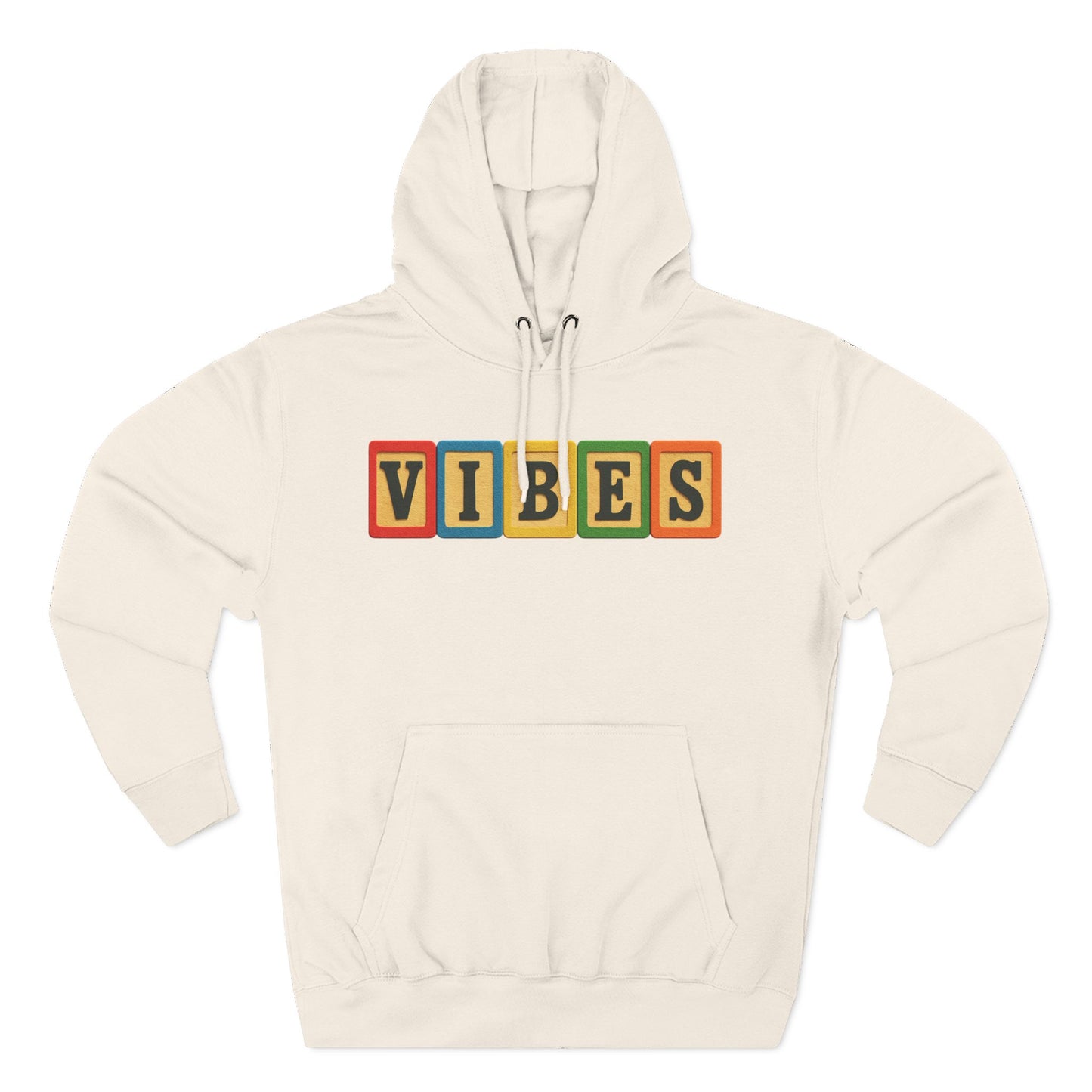 Blocked "VIBES" Hoodie