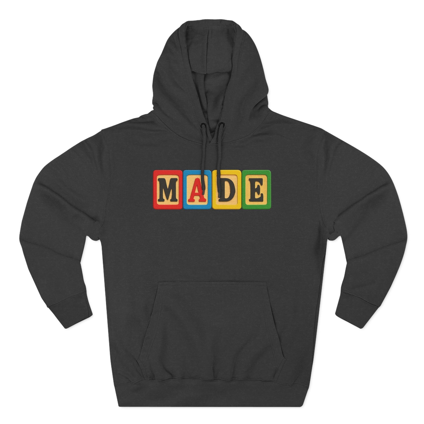 Blocked "Made" Hoodie