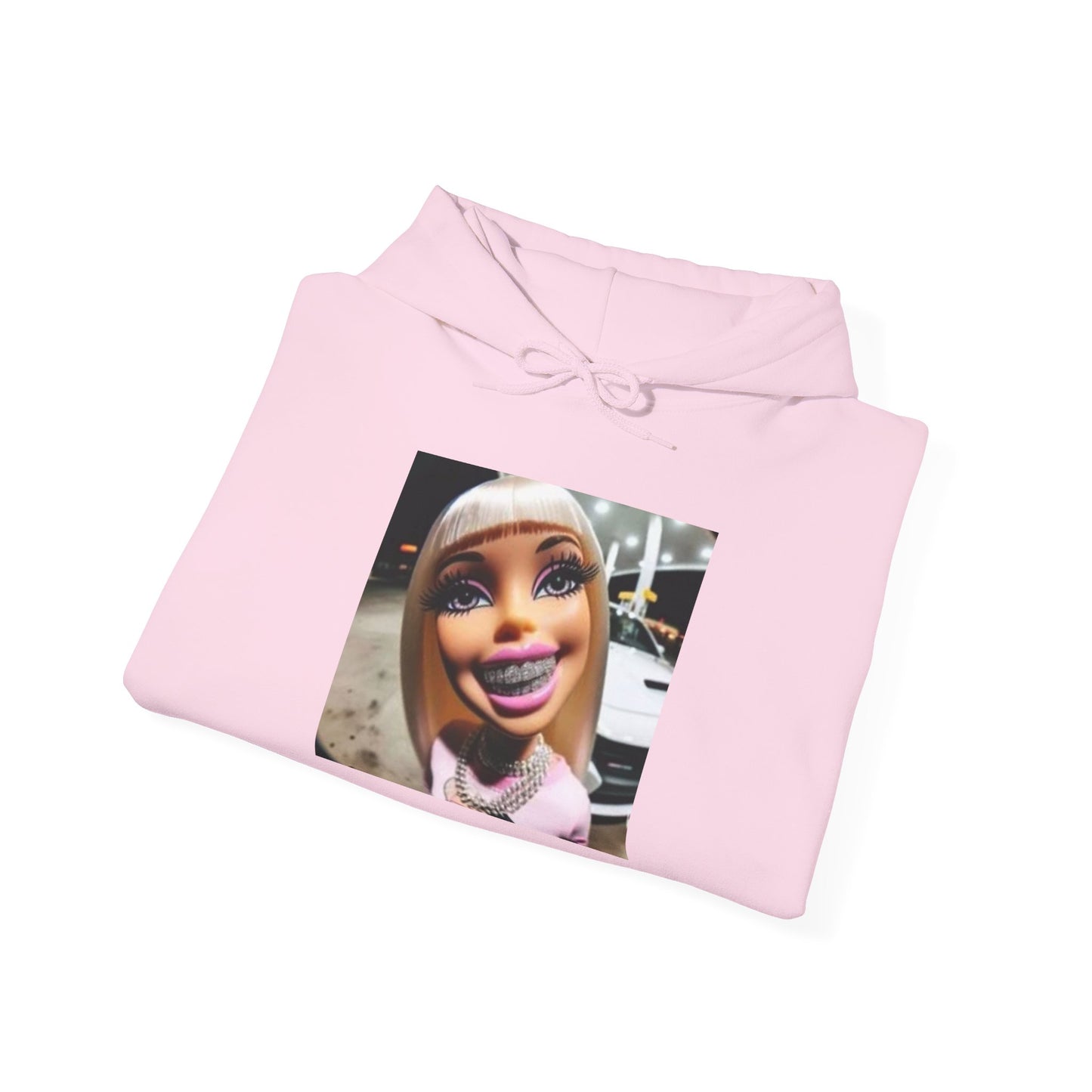 Blocked "Selfie" Hoodie