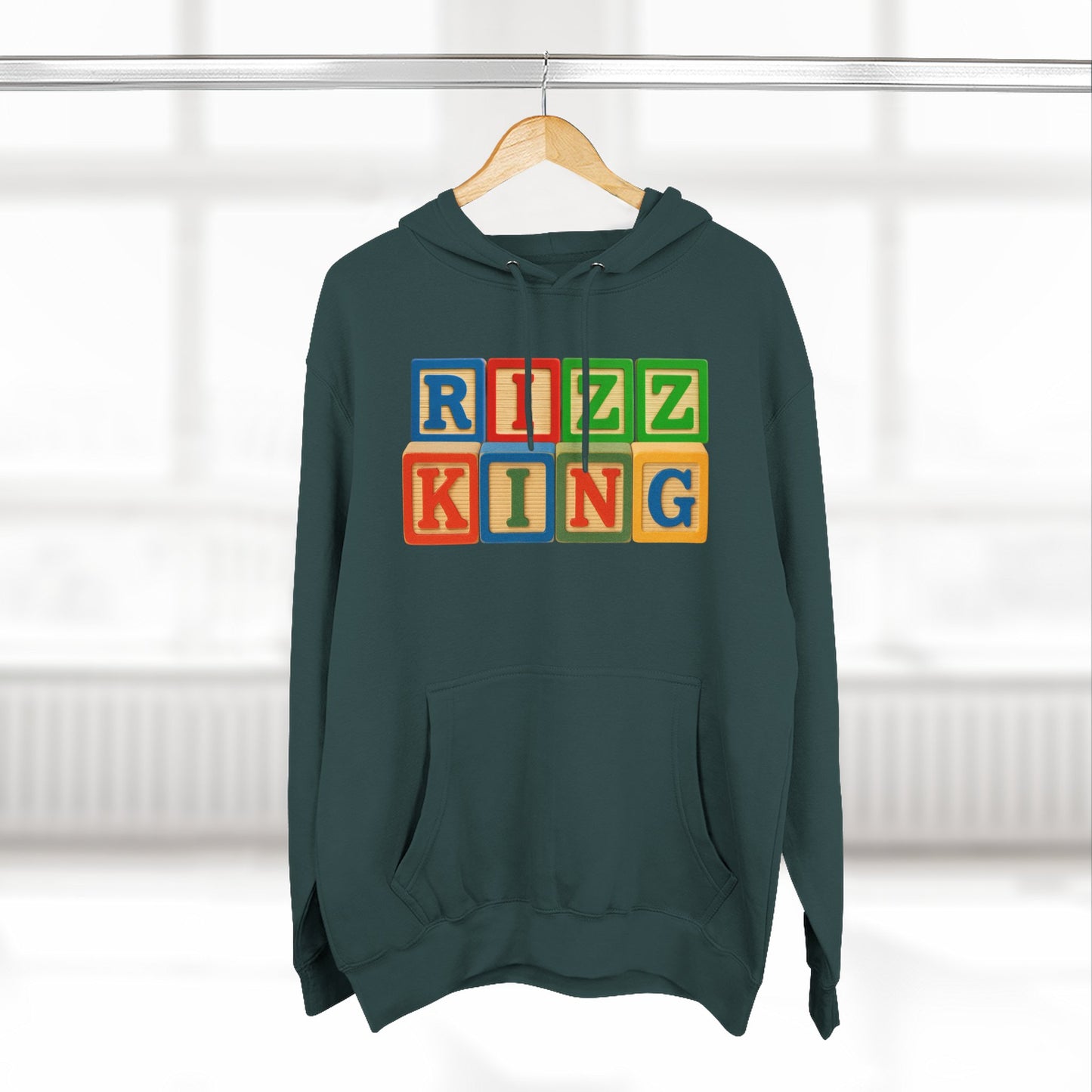 Blocked "Rizz King" Hoodie