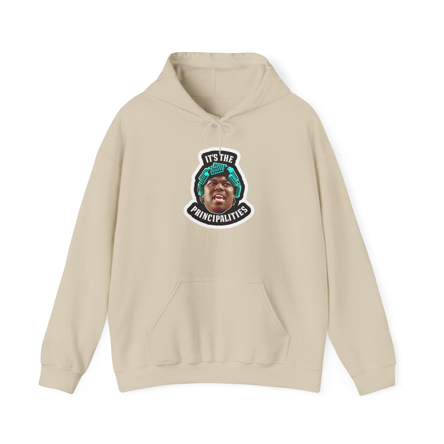 Blocked "Big Perm" Hoodie