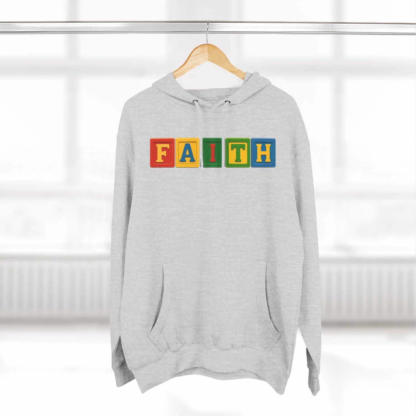 Blocked "Faith" Hoodie
