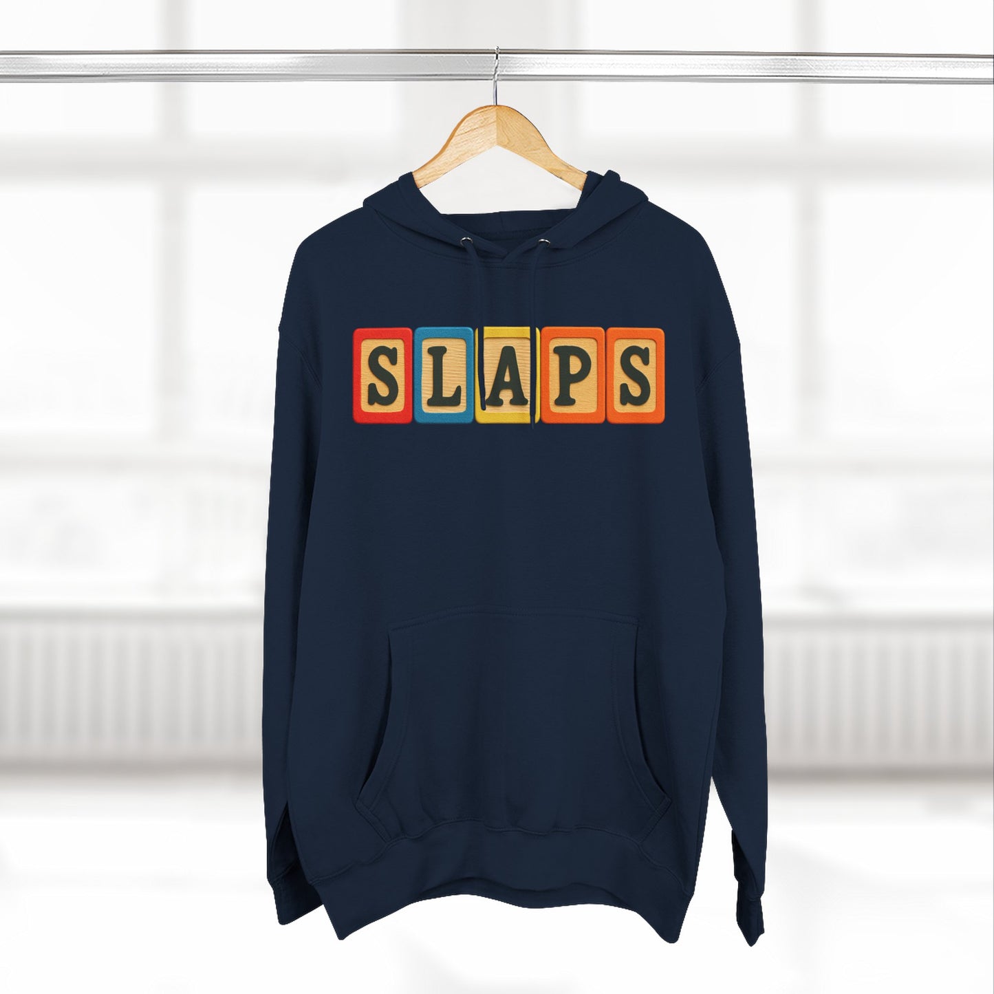 Blocked "SLAPS" Hoodie