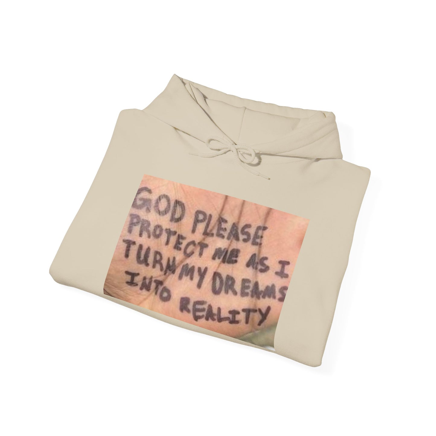 Blocked "Praying Hand" Hoodie