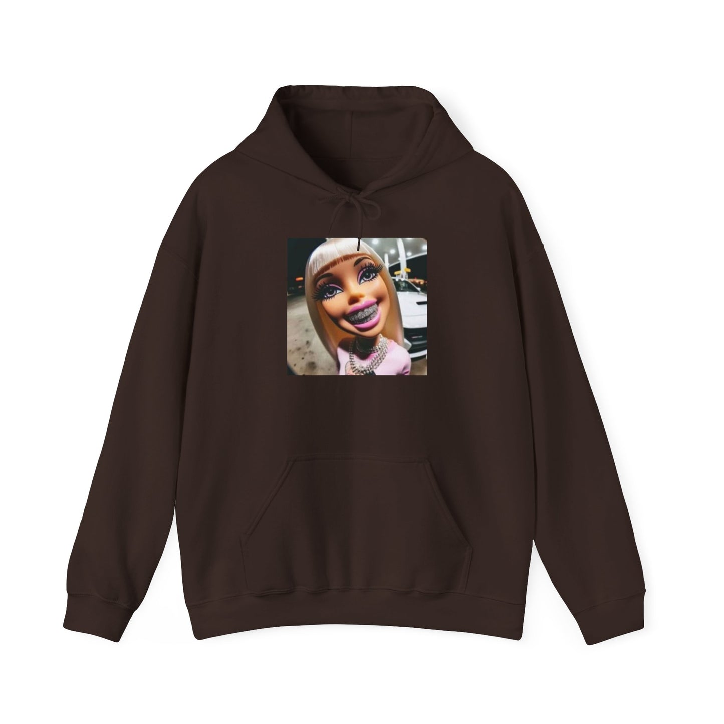 Blocked "Selfie" Hoodie