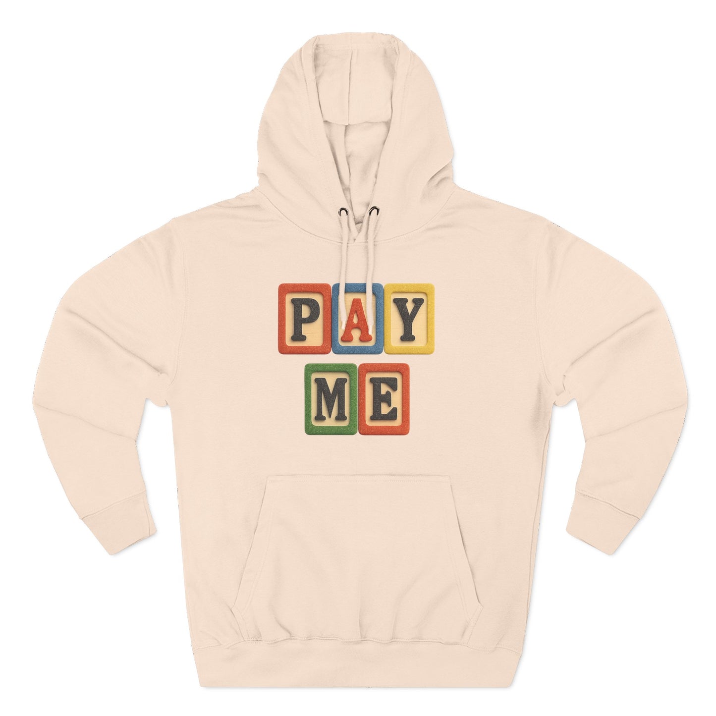 Blocked "Pay Me" Hoodie