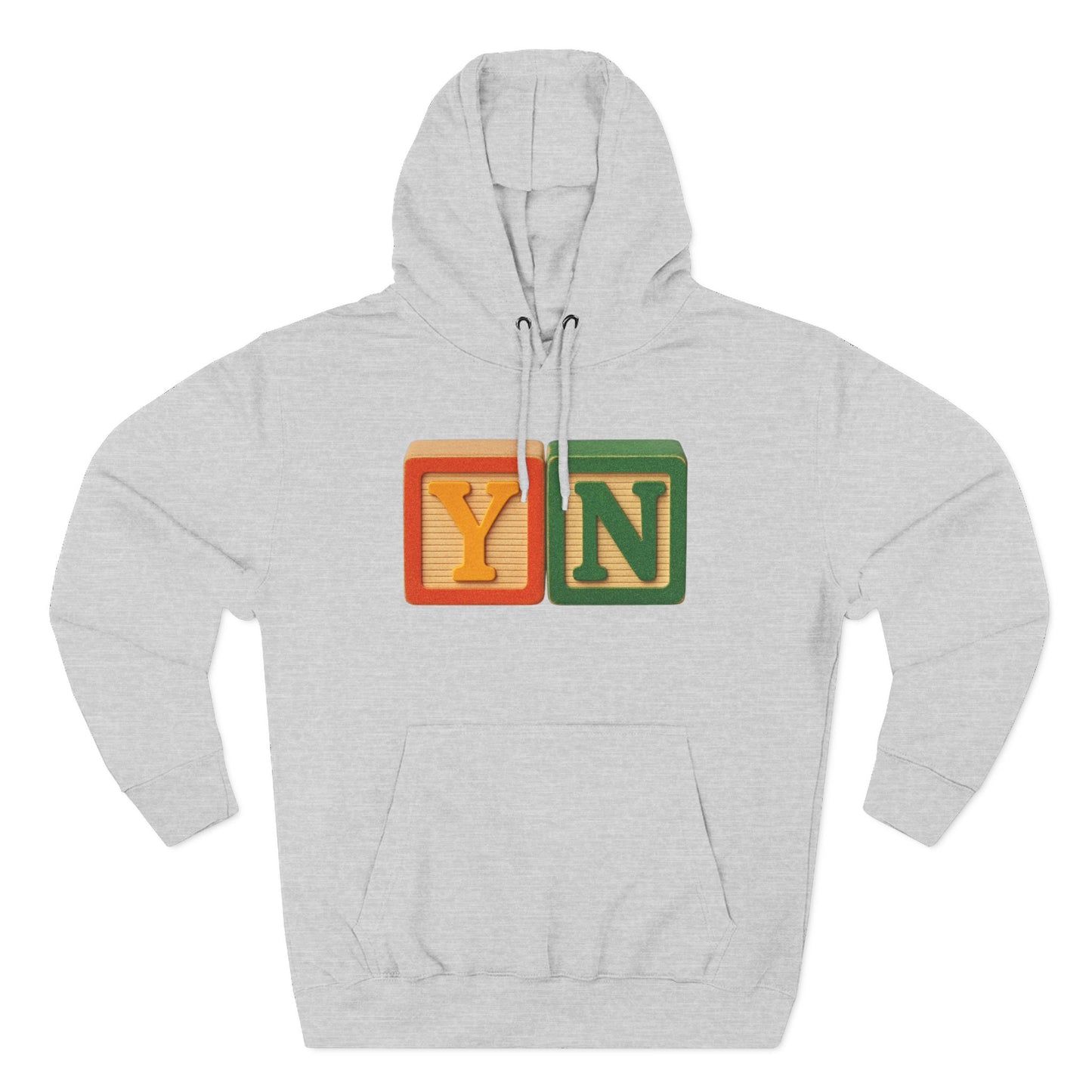 Blocked "YN" Hoodie
