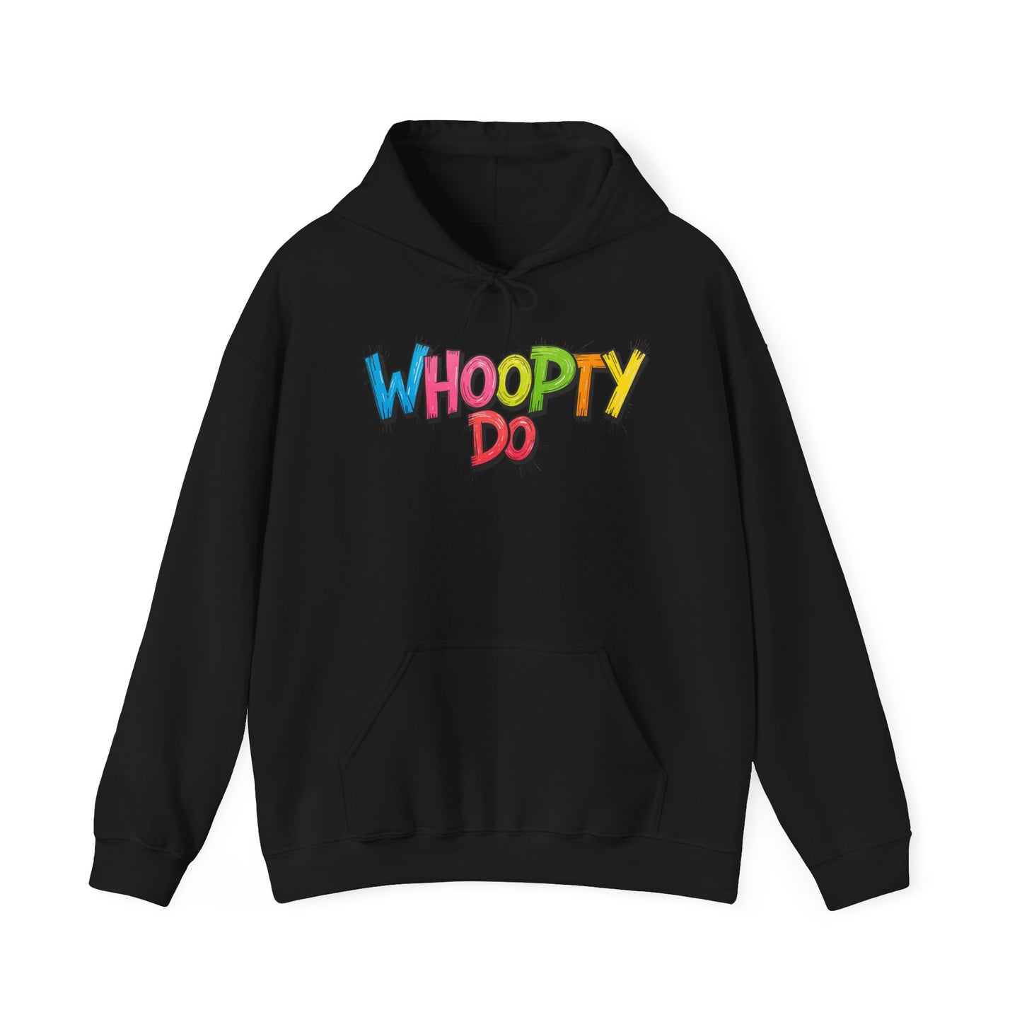 Blocked "Whoopty Do" Hoodie