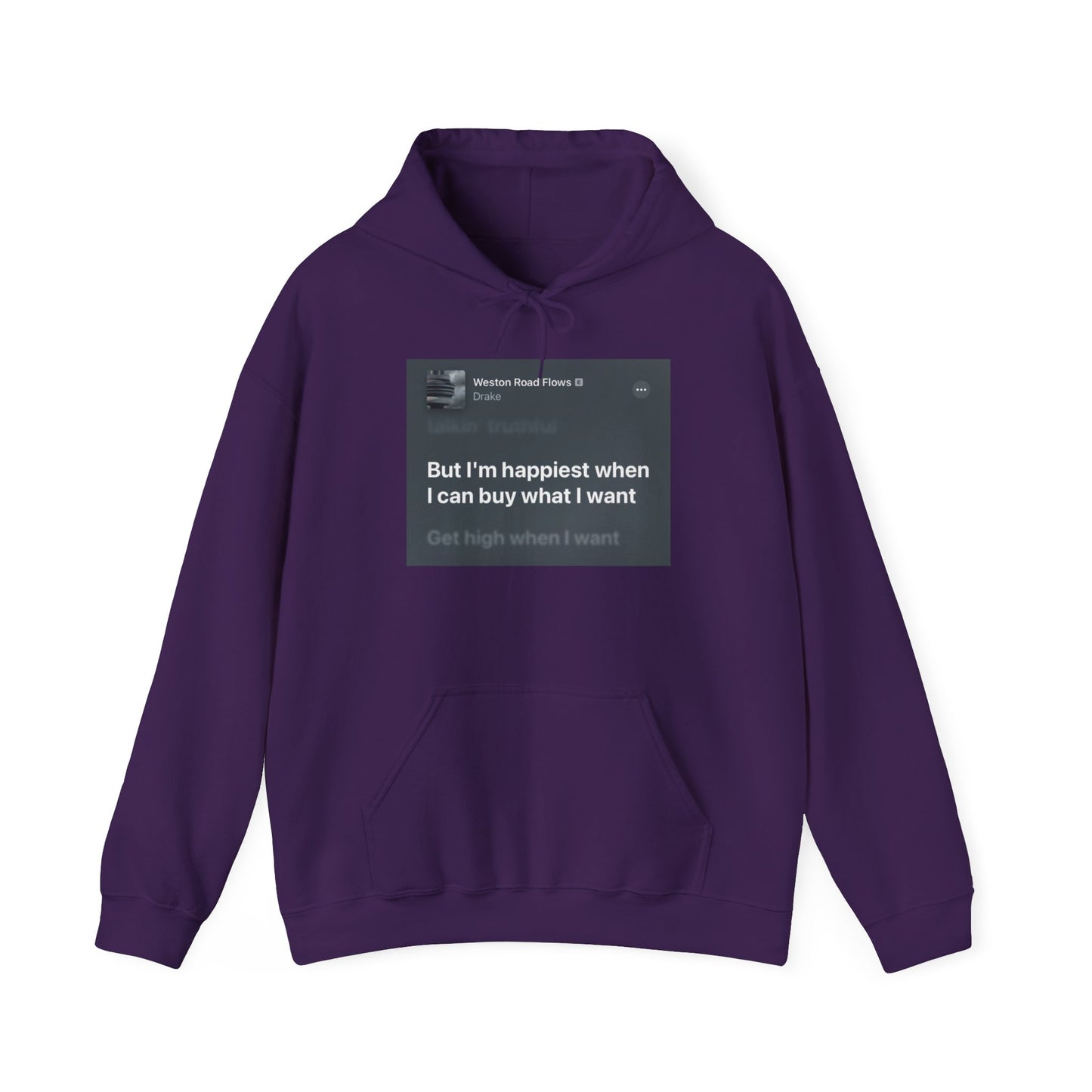 Blocked "Happiest" Hoodie