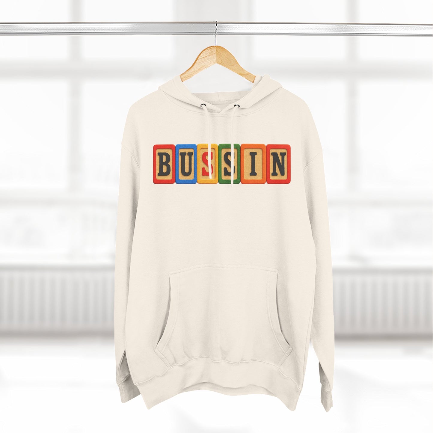 Blocked "Bussin" Hoodie