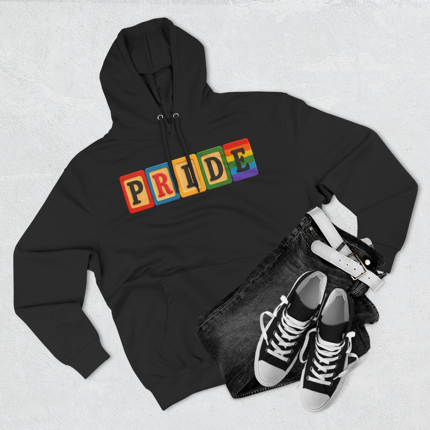 Blocked "Pride" Hoodie