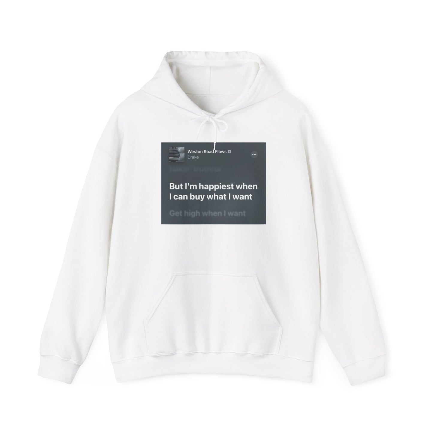 Blocked "Happiest" Hoodie